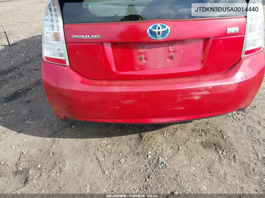 JTDKN3DU5A0014440 2010 Toyota Prius Iv