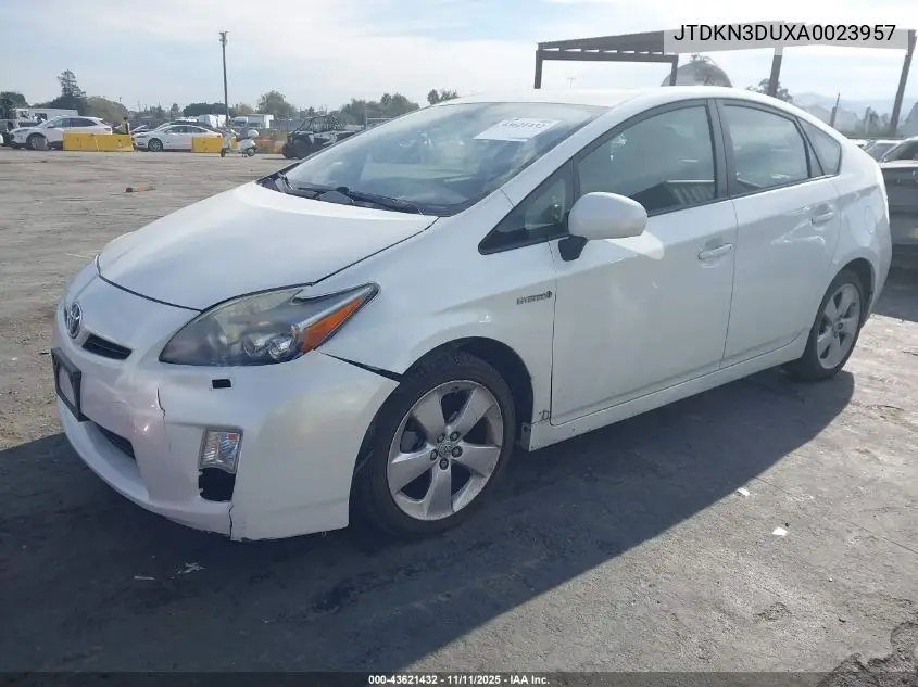 JTDKN3DUXA0023957 2010 Toyota Prius V