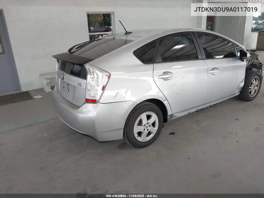 JTDKN3DU9A0117019 2010 Toyota Prius Iv