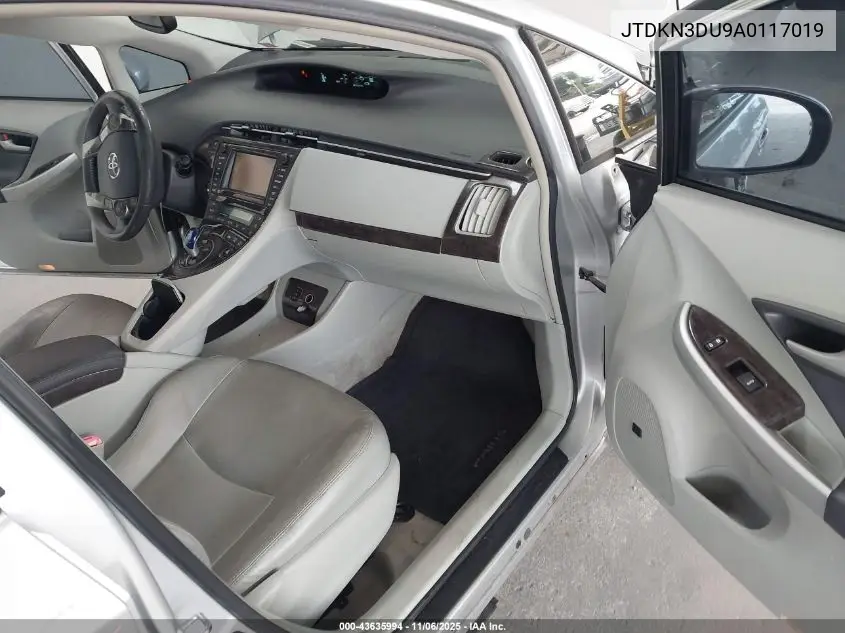 JTDKN3DU9A0117019 2010 Toyota Prius Iv