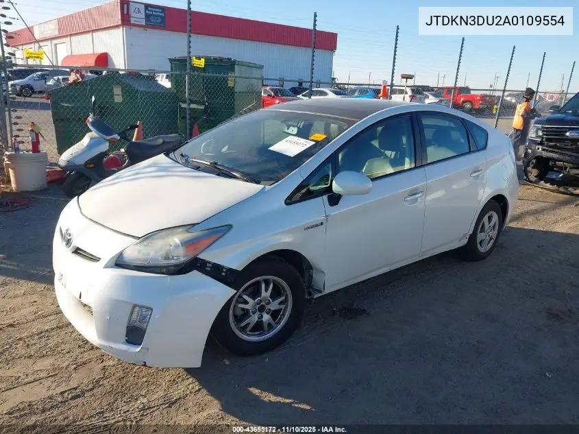 JTDKN3DU2A0109554 2010 Toyota Prius Iv