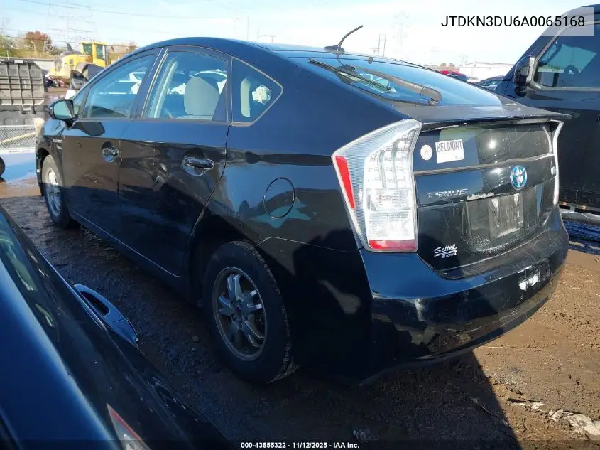 JTDKN3DU6A0065168 2010 Toyota Prius Ii