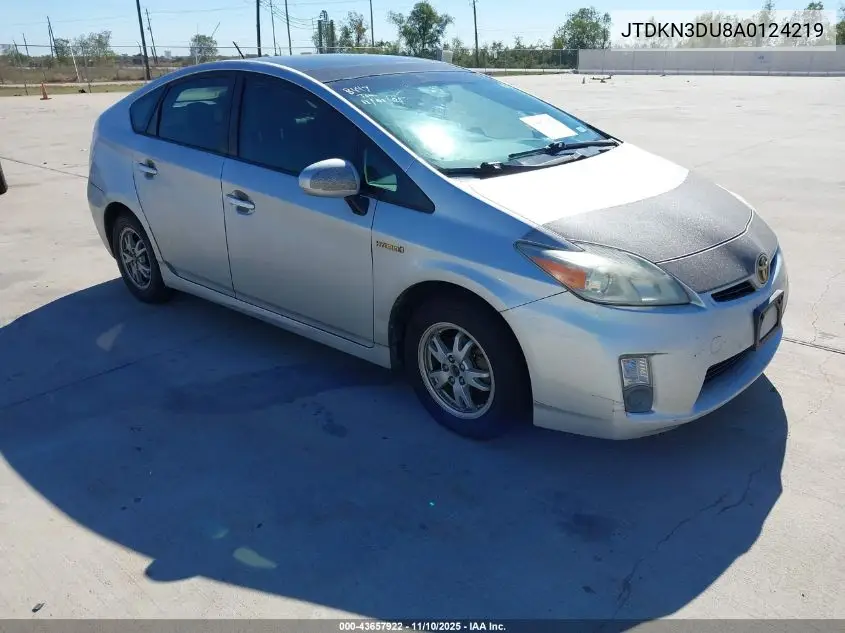 JTDKN3DU8A0124219 2010 Toyota Prius Iii