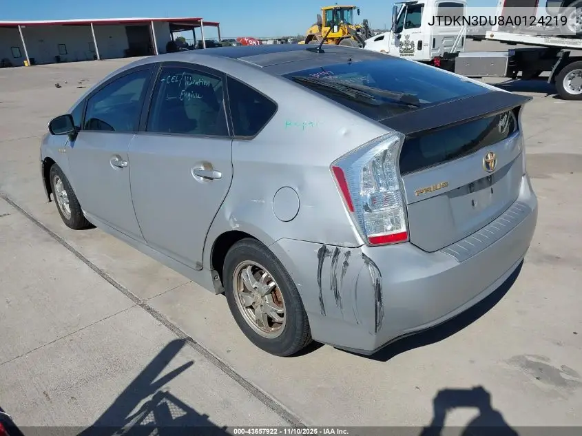JTDKN3DU8A0124219 2010 Toyota Prius Iii