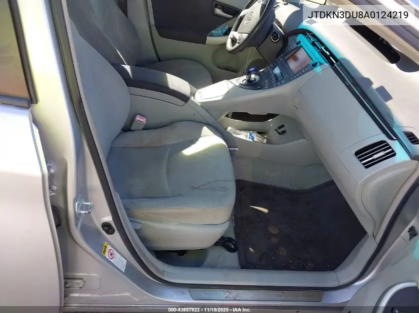 JTDKN3DU8A0124219 2010 Toyota Prius Iii