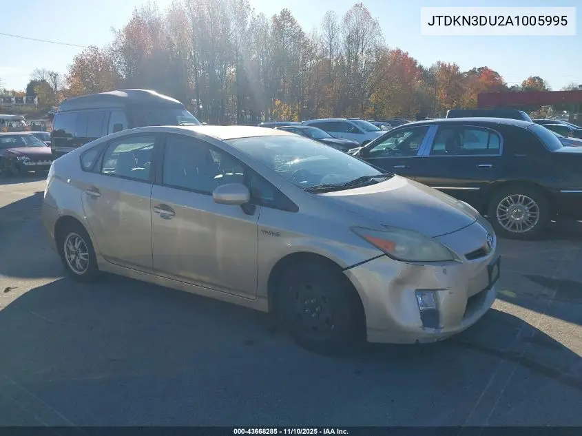 JTDKN3DU2A1005995 2010 Toyota Prius Ii