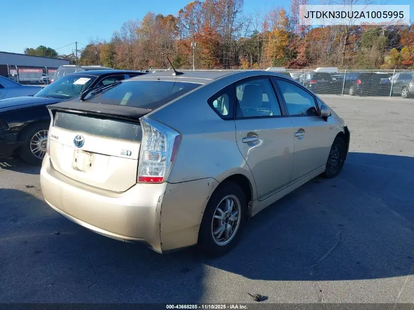 JTDKN3DU2A1005995 2010 Toyota Prius Ii