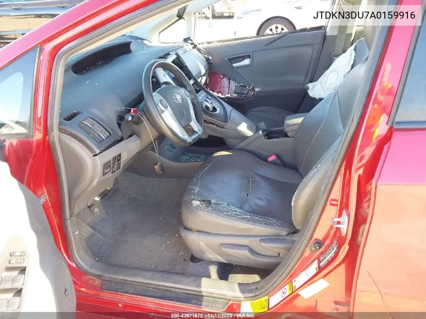 JTDKN3DU7A0159916 2010 Toyota Prius Iii