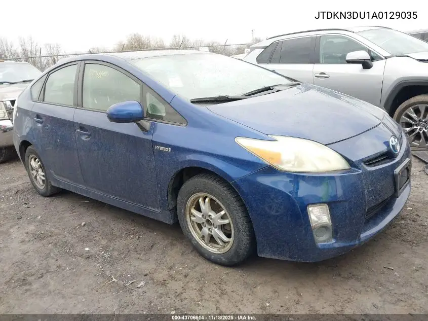 JTDKN3DU1A0129035 2010 Toyota Prius Iii