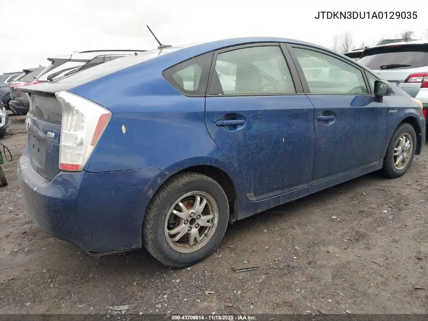 JTDKN3DU1A0129035 2010 Toyota Prius Iii
