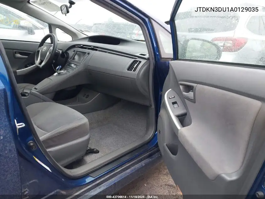 JTDKN3DU1A0129035 2010 Toyota Prius Iii