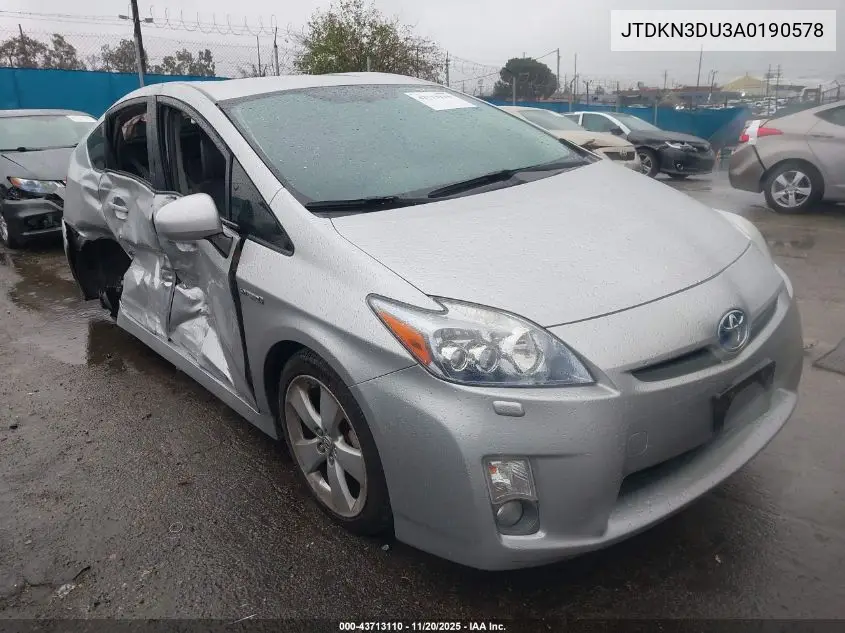 JTDKN3DU3A0190578 2010 Toyota Prius V