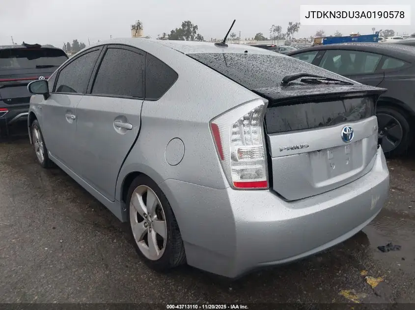 JTDKN3DU3A0190578 2010 Toyota Prius V