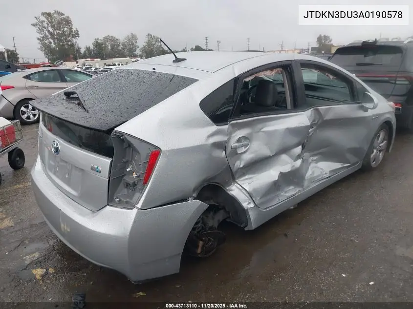 JTDKN3DU3A0190578 2010 Toyota Prius V