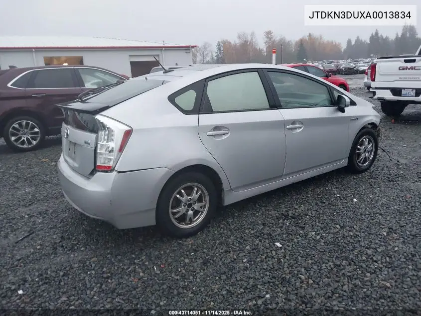 JTDKN3DUXA0013834 2010 Toyota Prius Iv