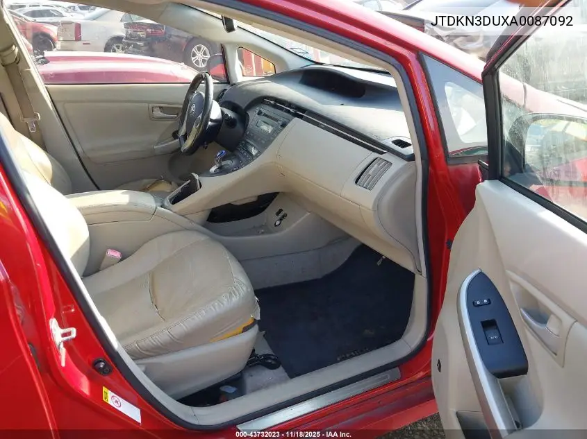 JTDKN3DUXA0087092 2010 Toyota Prius Iv