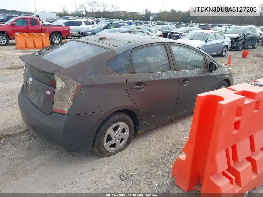 JTDKN3DU8A5127205 2010 Toyota Prius Iv