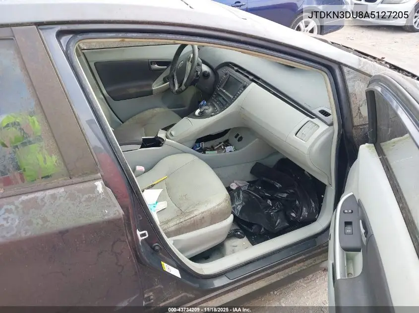 JTDKN3DU8A5127205 2010 Toyota Prius Iv