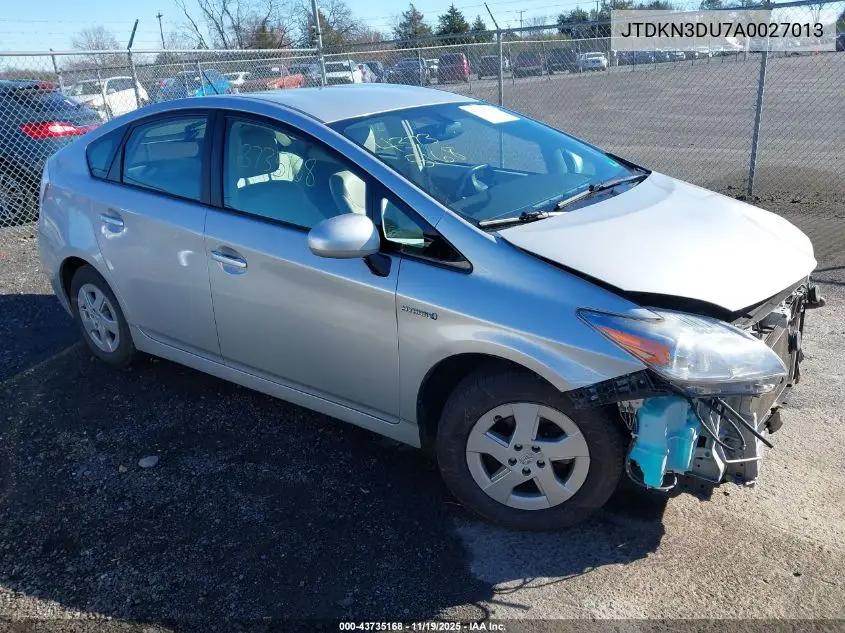 JTDKN3DU7A0027013 2010 Toyota Prius Iv