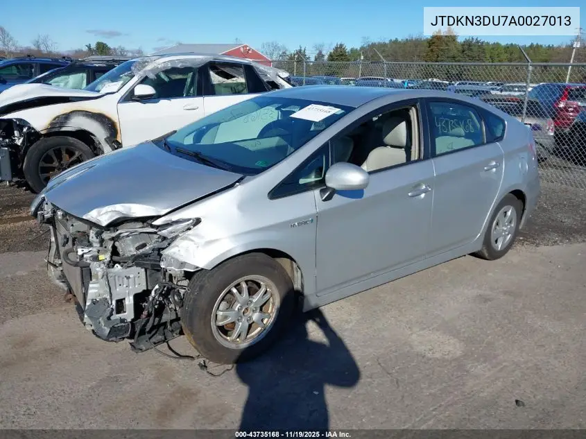JTDKN3DU7A0027013 2010 Toyota Prius Iv
