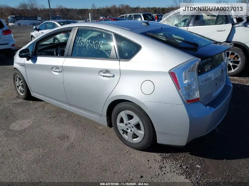 JTDKN3DU7A0027013 2010 Toyota Prius Iv