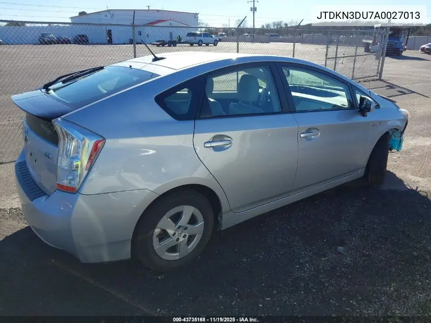JTDKN3DU7A0027013 2010 Toyota Prius Iv