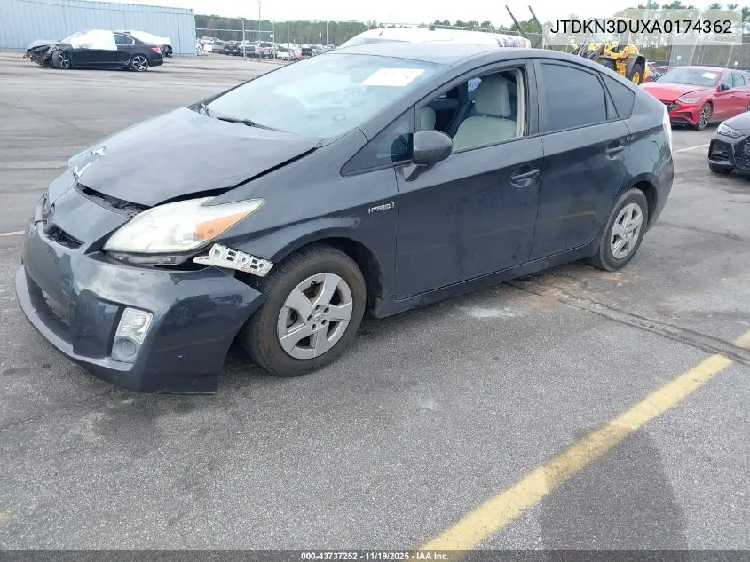 JTDKN3DUXA0174362 2010 Toyota Prius Ii