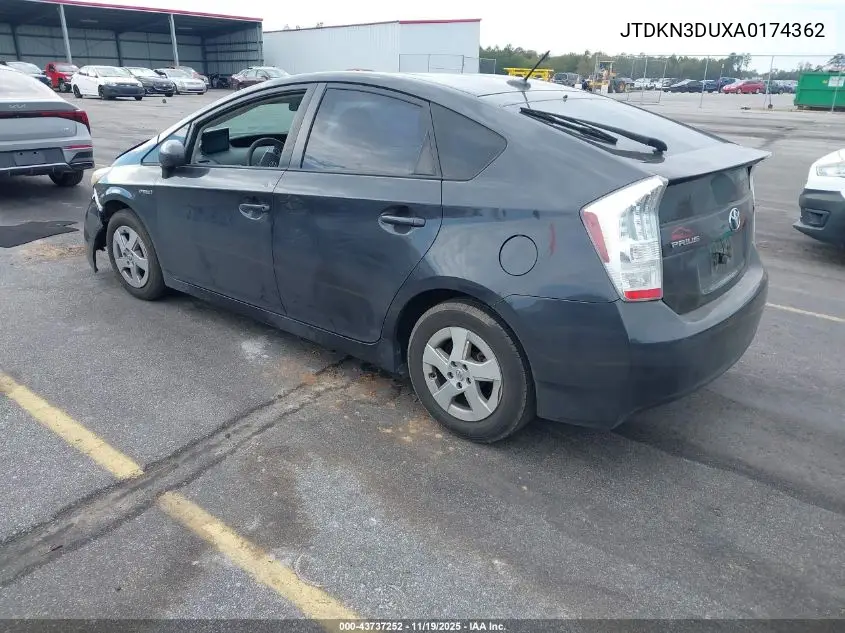 JTDKN3DUXA0174362 2010 Toyota Prius Ii
