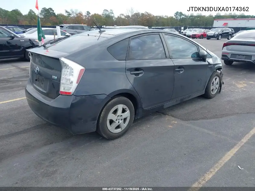 JTDKN3DUXA0174362 2010 Toyota Prius Ii