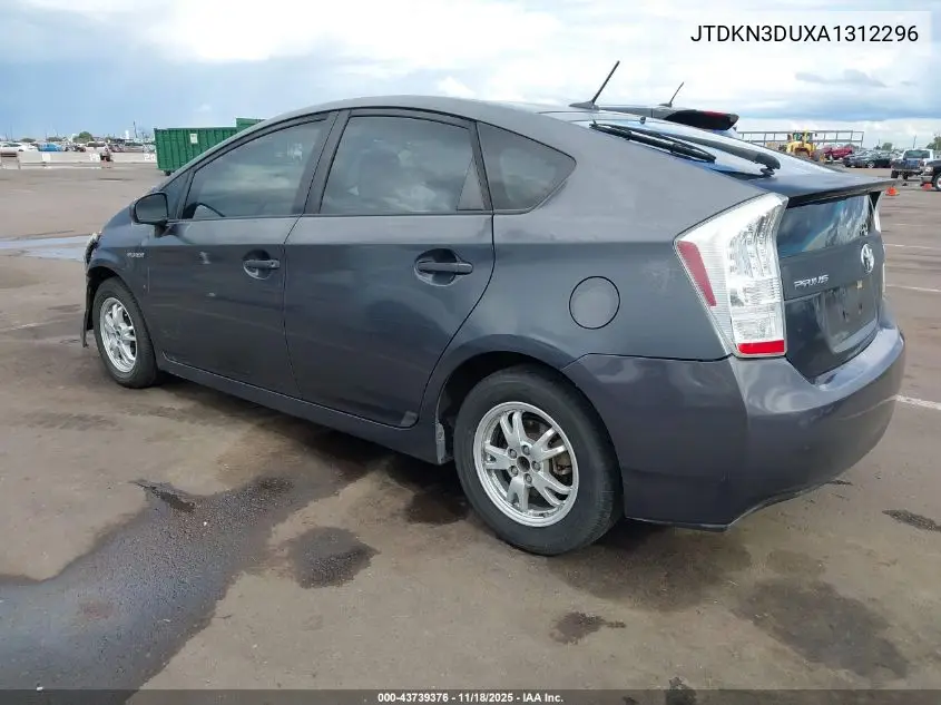 JTDKN3DUXA1312296 2010 Toyota Prius Ii