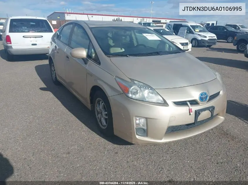 JTDKN3DU6A0106995 2010 Toyota Prius Iv