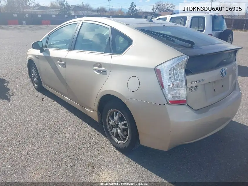 JTDKN3DU6A0106995 2010 Toyota Prius Iv