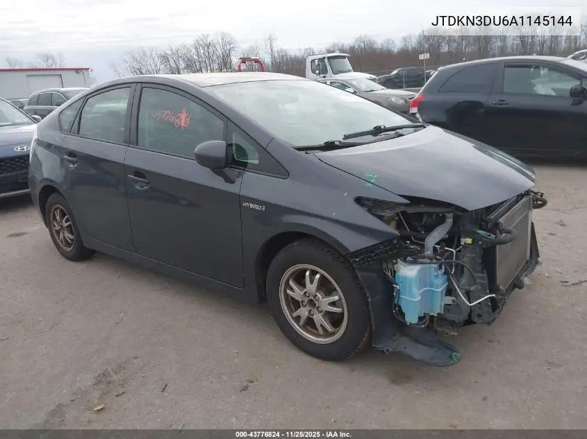 JTDKN3DU6A1145144 2010 Toyota Prius Ii