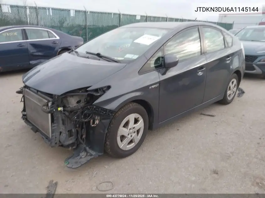 JTDKN3DU6A1145144 2010 Toyota Prius Ii