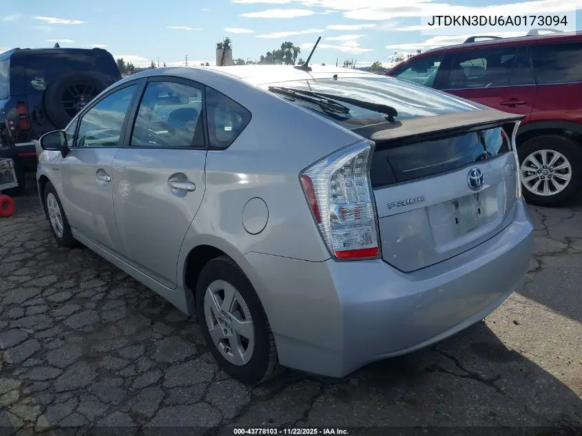 JTDKN3DU6A0173094 2010 Toyota Prius Ii