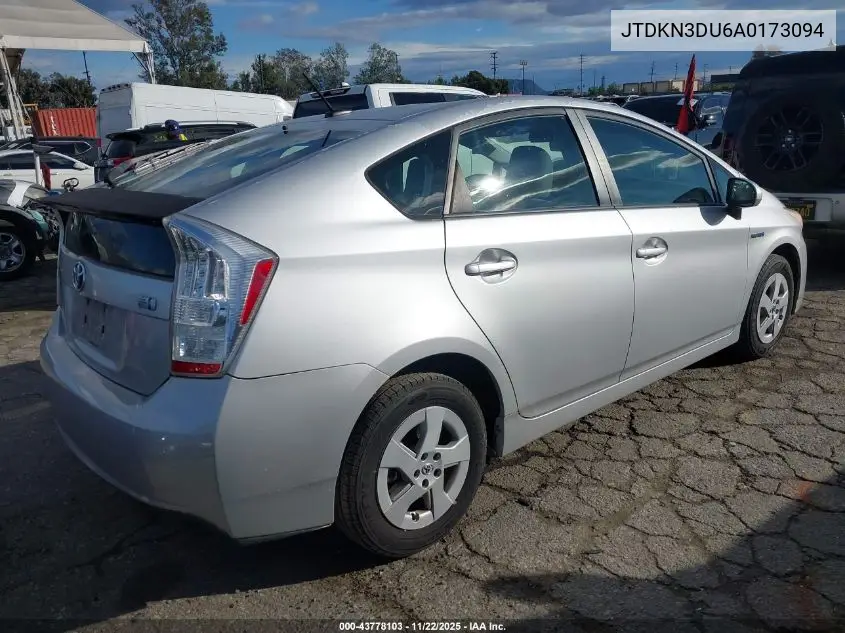 JTDKN3DU6A0173094 2010 Toyota Prius Ii