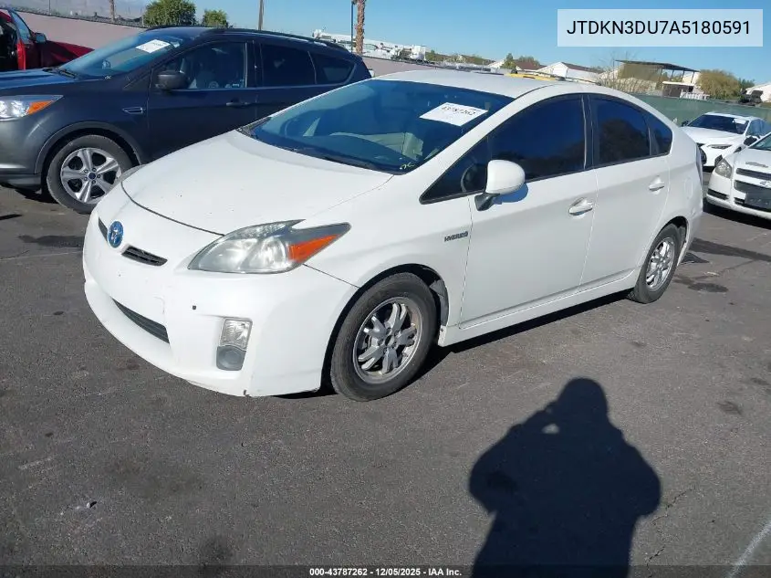 JTDKN3DU7A5180591 2010 Toyota Prius Ii