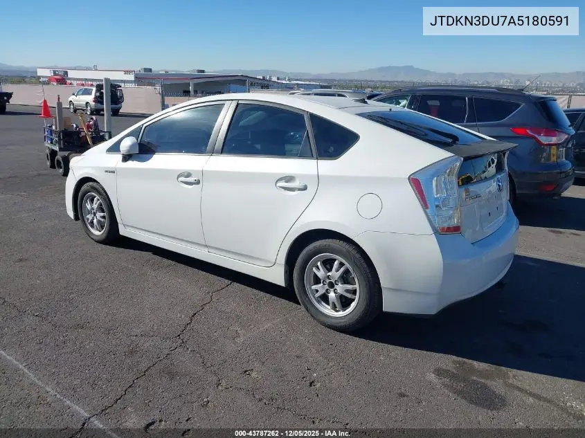 JTDKN3DU7A5180591 2010 Toyota Prius Ii