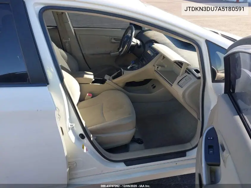JTDKN3DU7A5180591 2010 Toyota Prius Ii