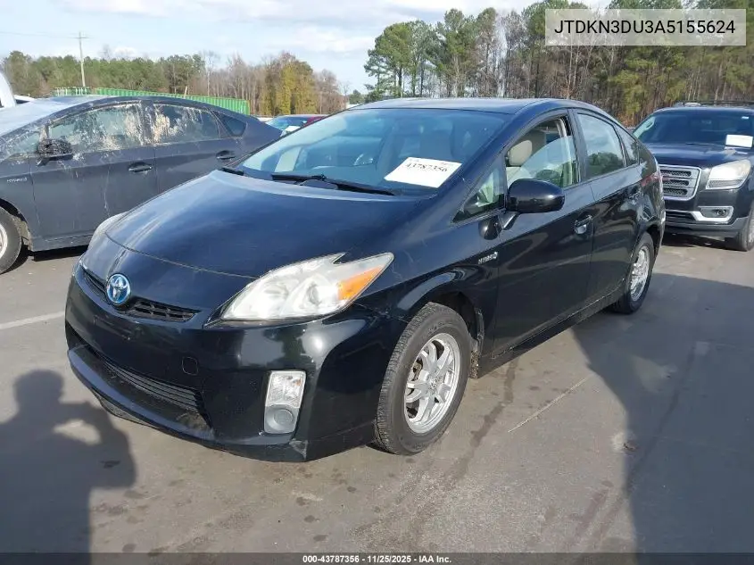 JTDKN3DU3A5155624 2010 Toyota Prius Iii