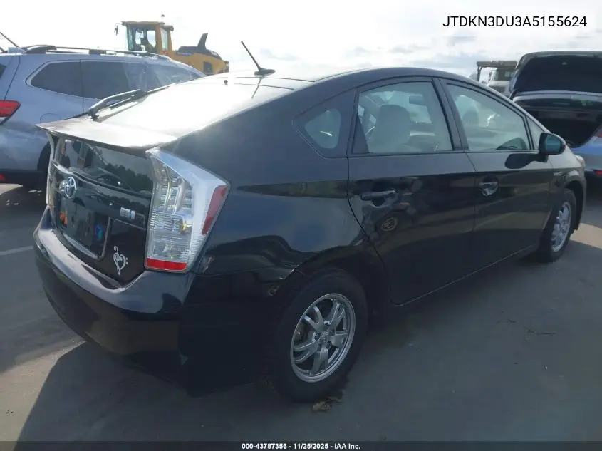 JTDKN3DU3A5155624 2010 Toyota Prius Iii