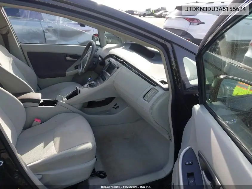 JTDKN3DU3A5155624 2010 Toyota Prius Iii