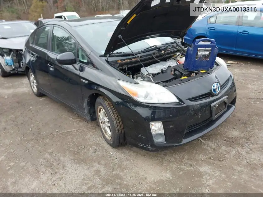 JTDKN3DUXA0013316 2010 Toyota Prius Iv