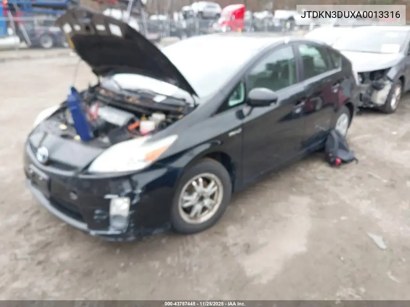 JTDKN3DUXA0013316 2010 Toyota Prius Iv