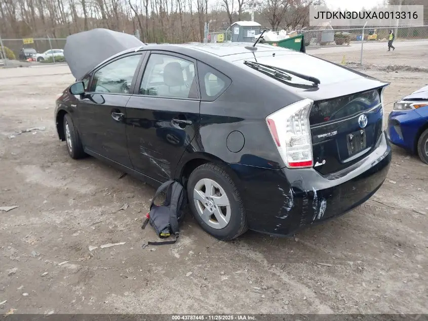 JTDKN3DUXA0013316 2010 Toyota Prius Iv
