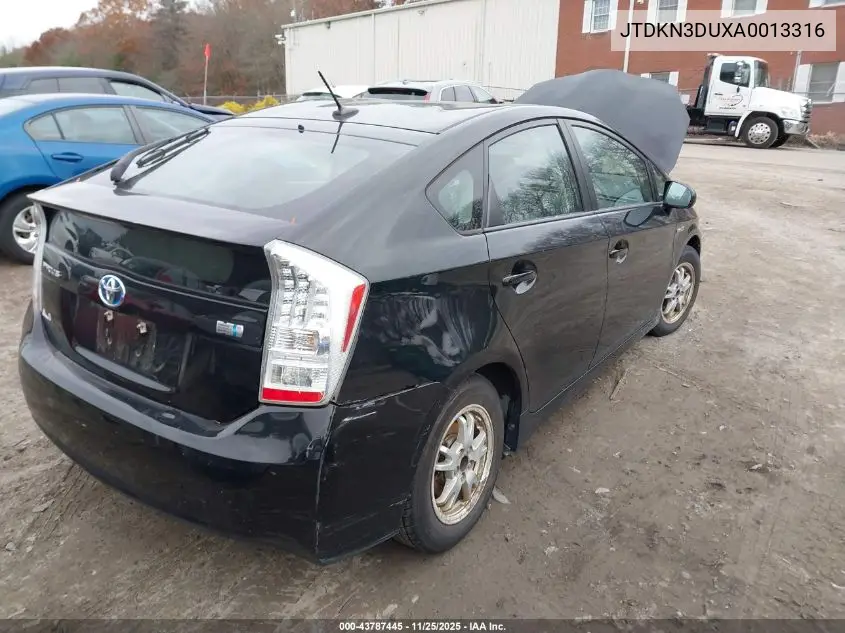 JTDKN3DUXA0013316 2010 Toyota Prius Iv