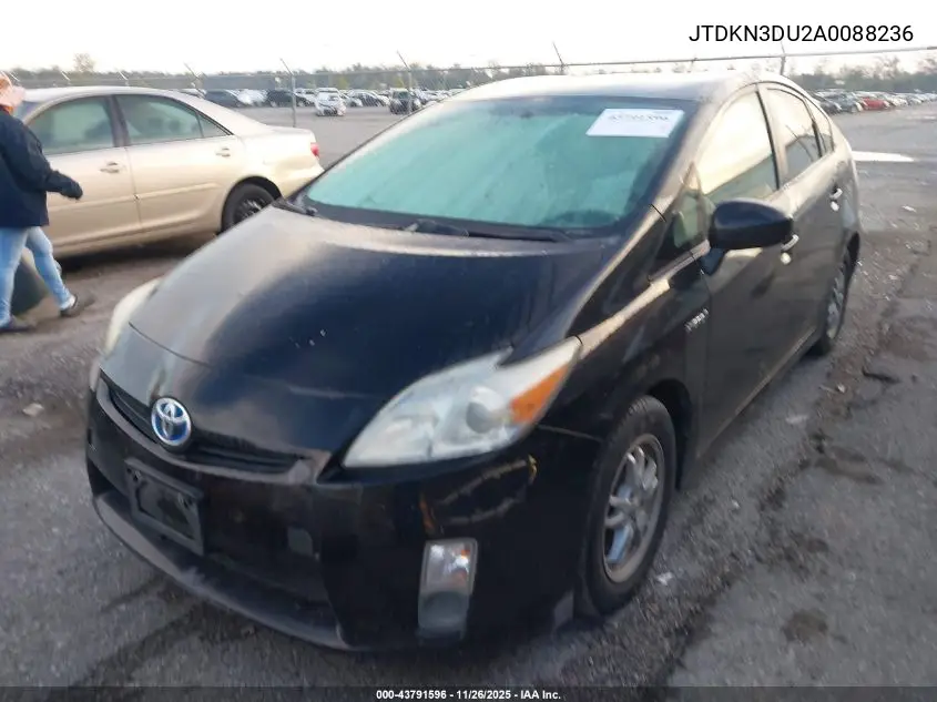 JTDKN3DU2A0088236 2010 Toyota Prius Iii