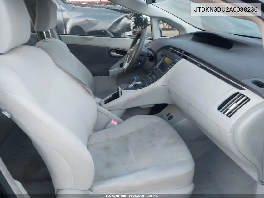 JTDKN3DU2A0088236 2010 Toyota Prius Iii