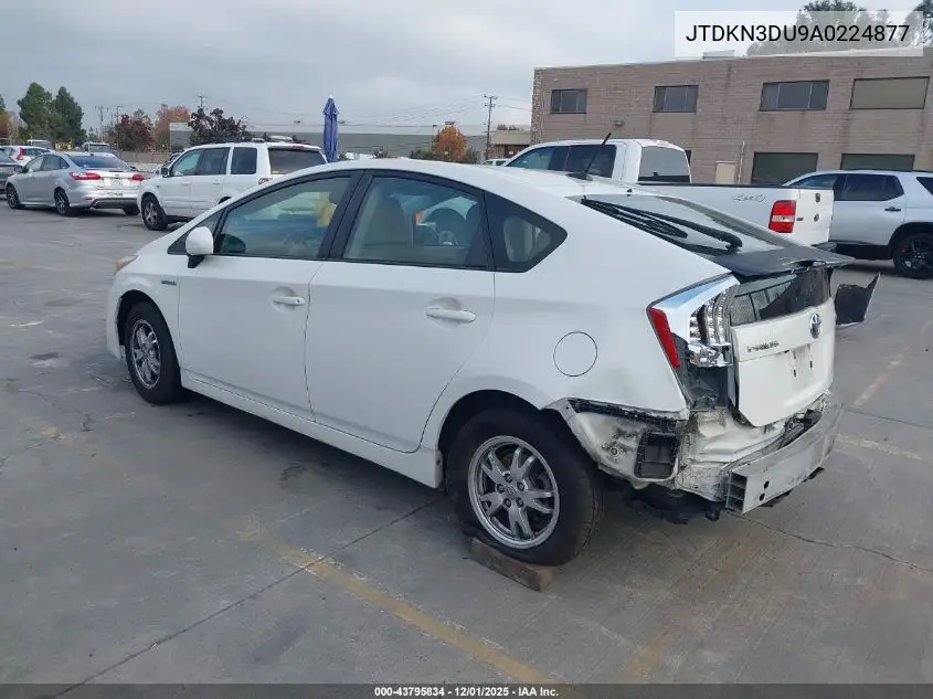 JTDKN3DU9A0224877 2010 Toyota Prius Iv