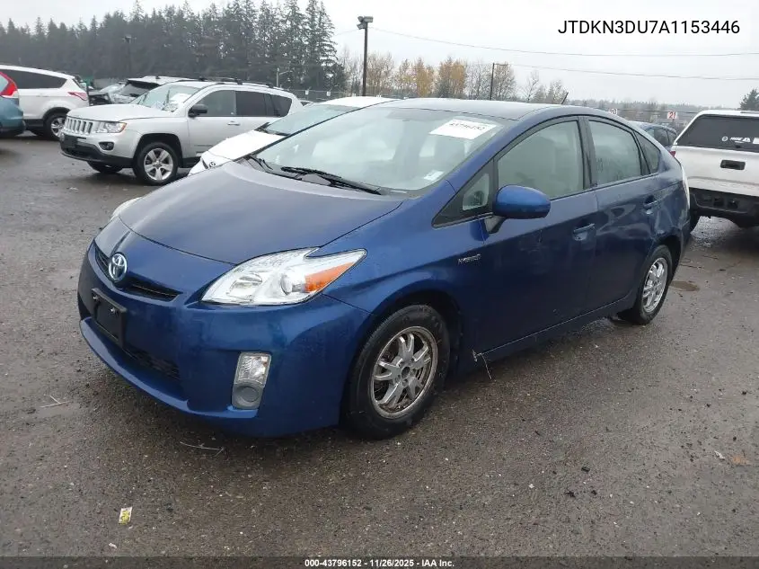 JTDKN3DU7A1153446 2010 Toyota Prius Iii